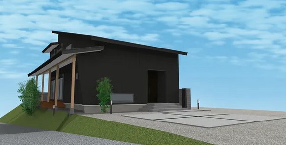 新築　庭付き一戸建て　注文住宅　郊外の家　デザイナーズ住宅　新築　オシャレ　奈良県の設計事務所
