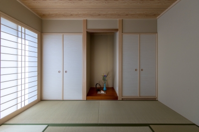 和室　畳部屋　日本間　床の間　障子　座敷　客間