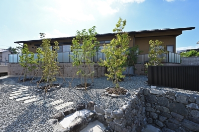 平屋の家　和風の家　数寄屋の家　豪邸　高級和風住宅　（株）森下組社長の家