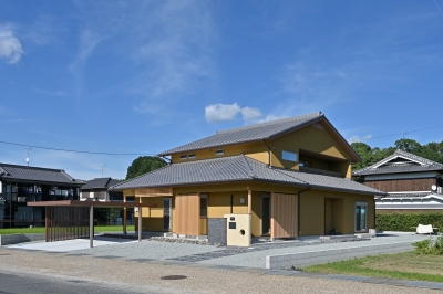 純和風住宅の外観　外観　純和風住宅　明日香村の家　明日香村　移住