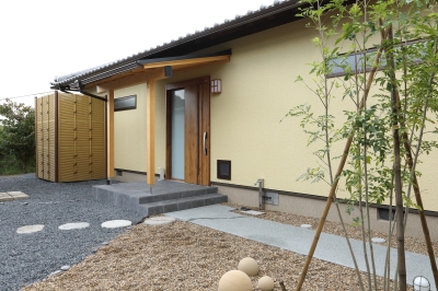 平屋　平屋建て　和風の家